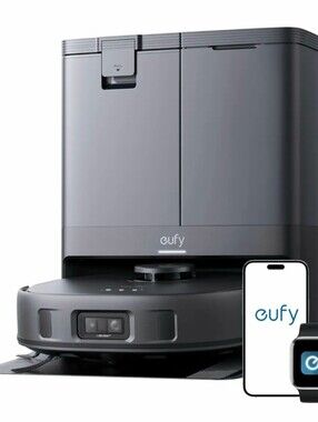 Eufy X10 Pro Omni Robot Vacuum and Mop w/ Auto-Empty Base. Slate Gray (Open Box)
